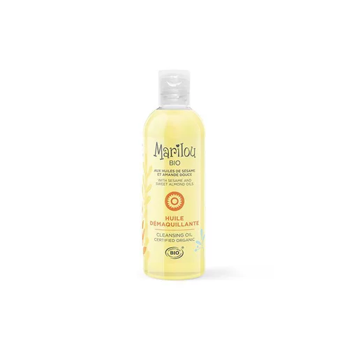 Extérieur confort:Huile Démaquillante flacon 100 ml jaune