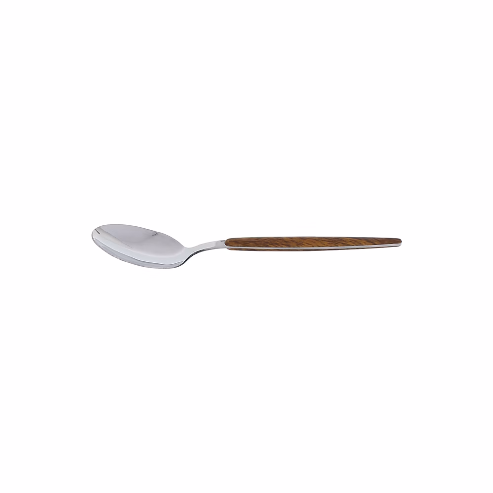Vaisselle – Cuillère de table Amsterdam effet bois (lot de 6)