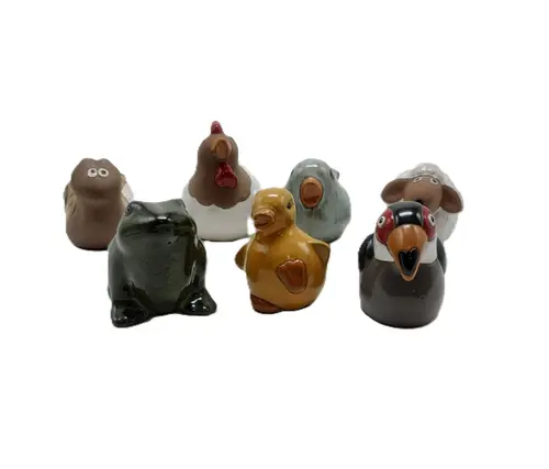 Le jardin au quotidien：Personnage en céramique Pot&Déco Friends - 10 cm