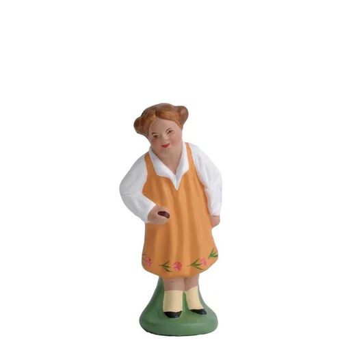 Utile pour le jardin：Fillette en robe jaune 7 cm