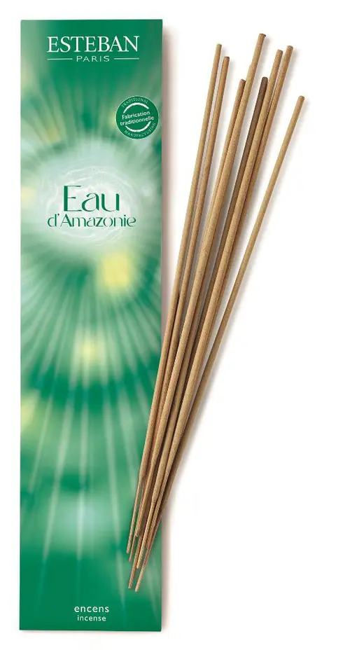 Pour améliorer votre jardin:Encens indiens Esteban collection classique senteur Eau d’Amazonie - les 20 bâtonnets
