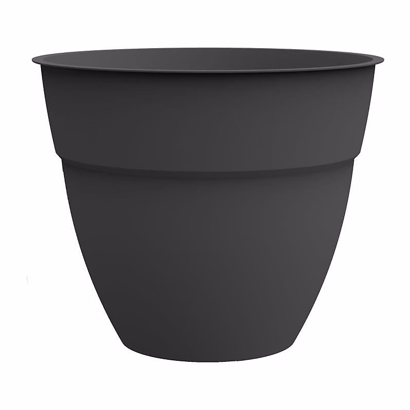 EDA OSAKA Pot de fleur rond 50 cm 56 – 8 L gris anthracite