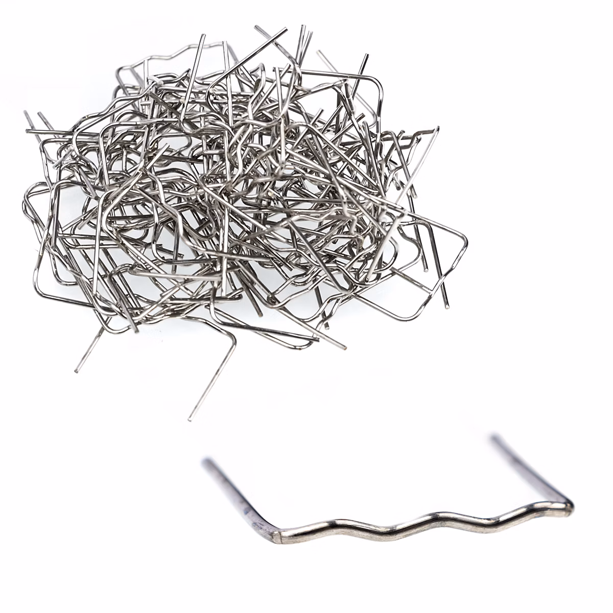 Agrafes pour Soudure Plastique Vague Fine 0 – 8 mm, 100 Pièces, Haute Résistance, Réparation Auto, DIY
