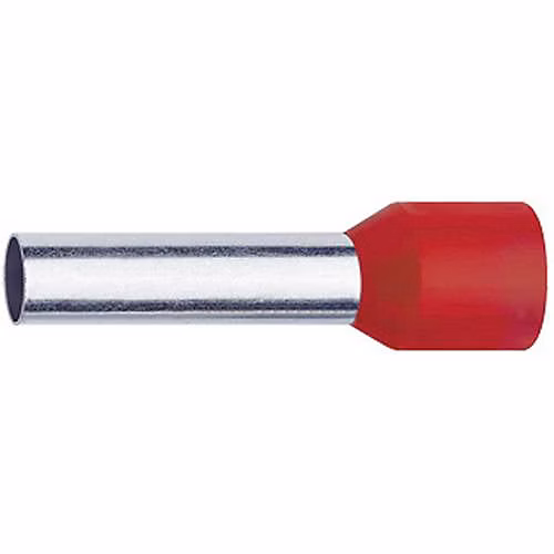 Embout simple d'extrémité partiellement isolé 0 – 5 mm² x 8 mm référence 4698, pack de 1000