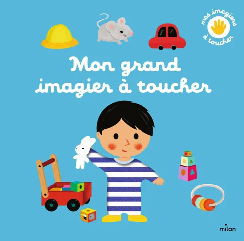 Solution maison:Livre "Mon grand imagier à toucher" aux Éditions Milan