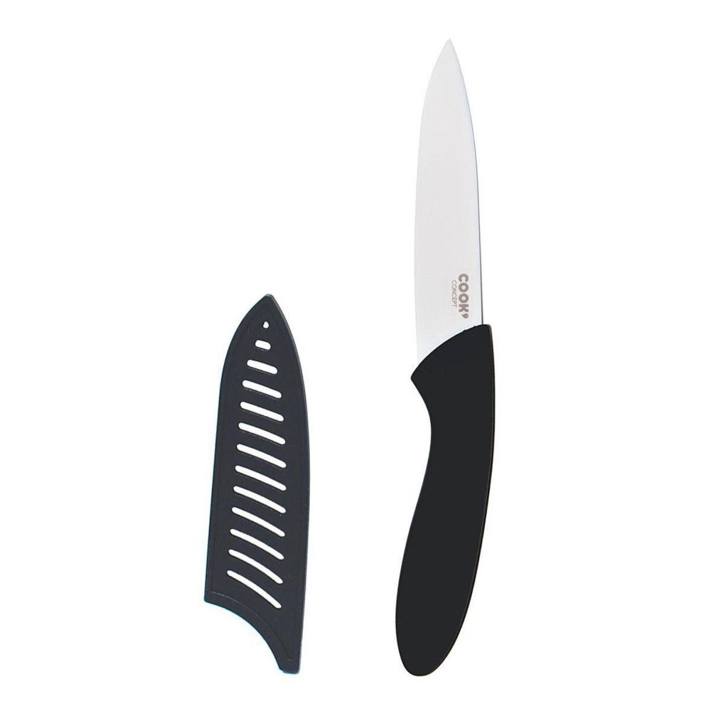 COOK CONCEPT Couteau universel avec étui soft 19cm noir