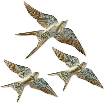 Décoration murale en polyester Oiseaux en vol (Modèle 2)