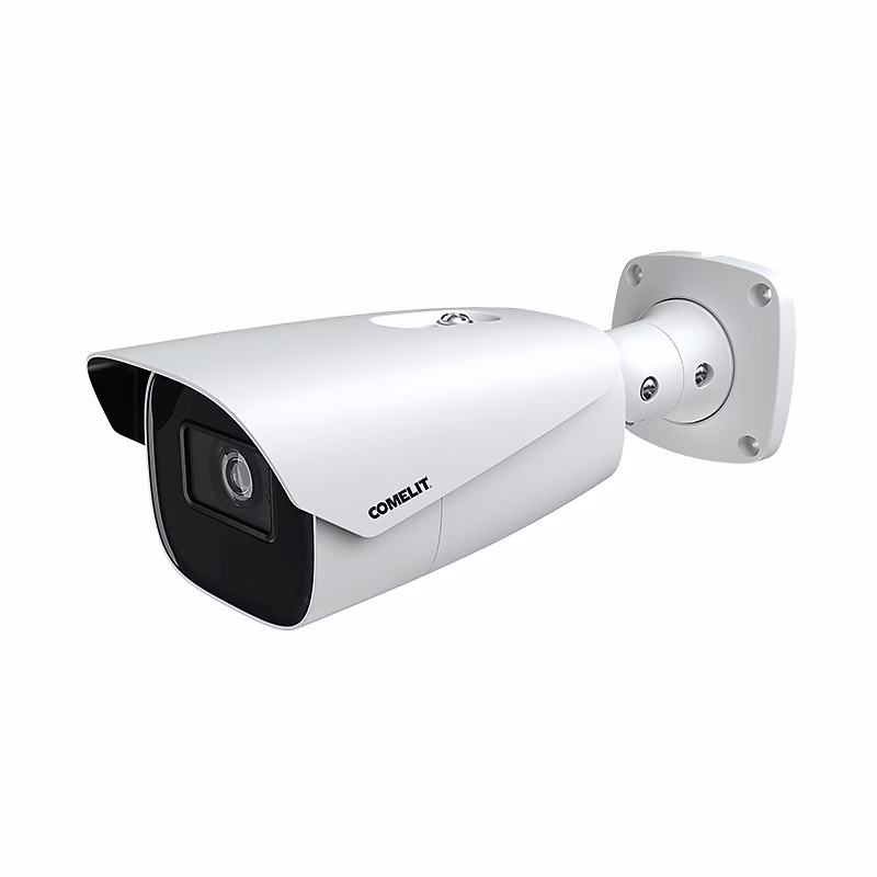 Caméra IP LPR lecture de plaques série Advance 4MP 8 | 32MM – COMELIT – IPLPRA04ZSWA