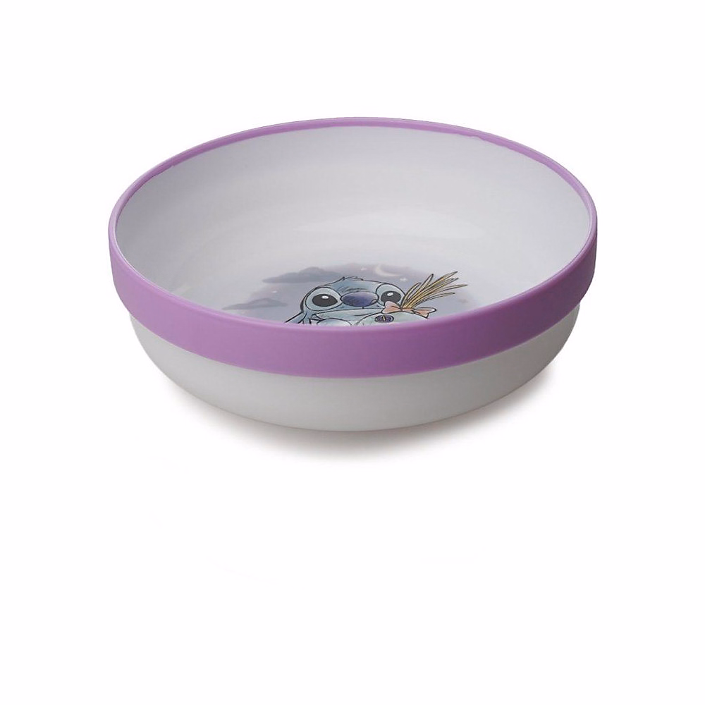 Bol enfant Disney Baby Lilo et Stitch 14.8 cm lavande compatible micro-ondes – Réf. WJFEZHRCB4908889793