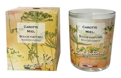 Jardin & déco:Bougie Lothantique Jardin d'aquarelles Carotte miel – 160 g