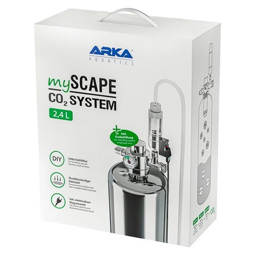 Pour un extérieur bien équipé:Système CO2 bio médium, ARKA MyScape - contenance 2,4L