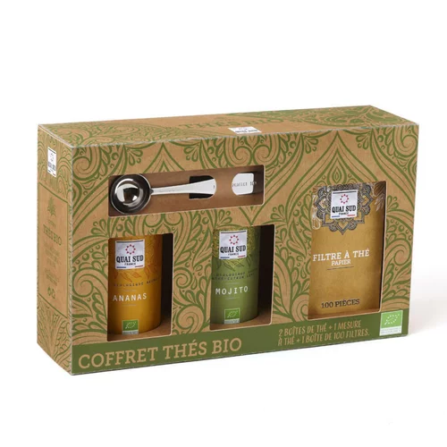 Spécial jardin:Coffret 2 thés bio