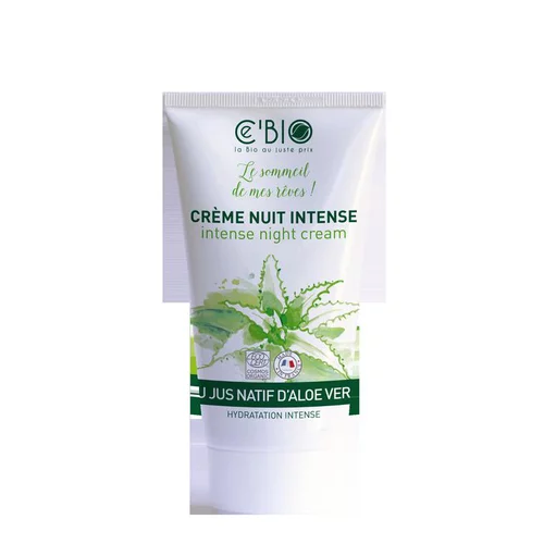 Jardin chez vous:Crème Nuit Intense Tube 50 ml blanc