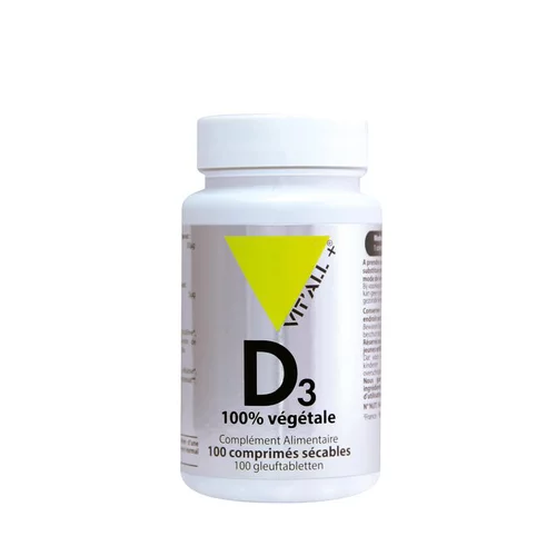 Jardin à embellir:Vitamine D3 végétale en boite de 20 ?g