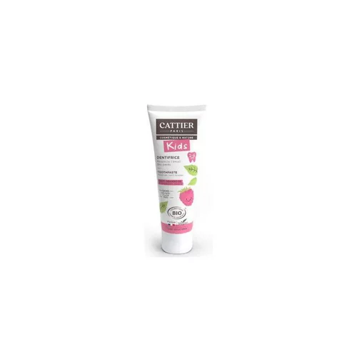 Jardin et loisirs：Dentifrice 2 - 6 ans goût Framboise Cattier - 50 ml