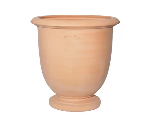Loisirs extérieur：Coupe en terre claire Poterie Goicoechea Ederra 2 L - Ø 15 x H 15 cm