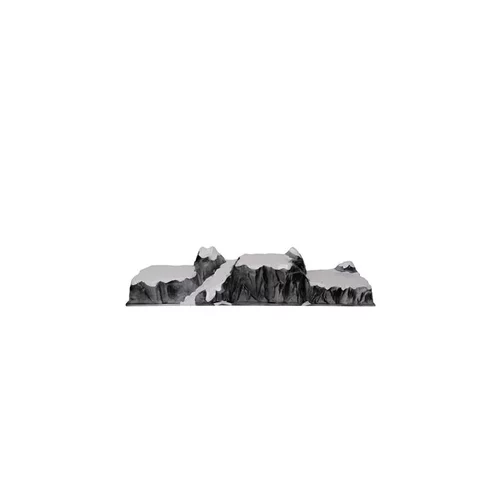 Pour un jardin accueillant:Base Village de Noël Trois Vallées 120x22 cm Gris