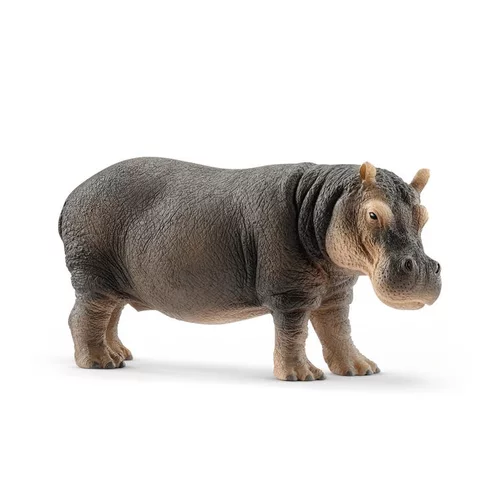 Extérieur loisirs：Figurine Hippopotame Série Animaux sauvages 12,8x4,7x6 cm