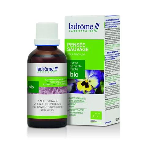 Jardin en pratique:Pensée sauvage extrait de plantes fraîches bio Ladrôme - 50 ml