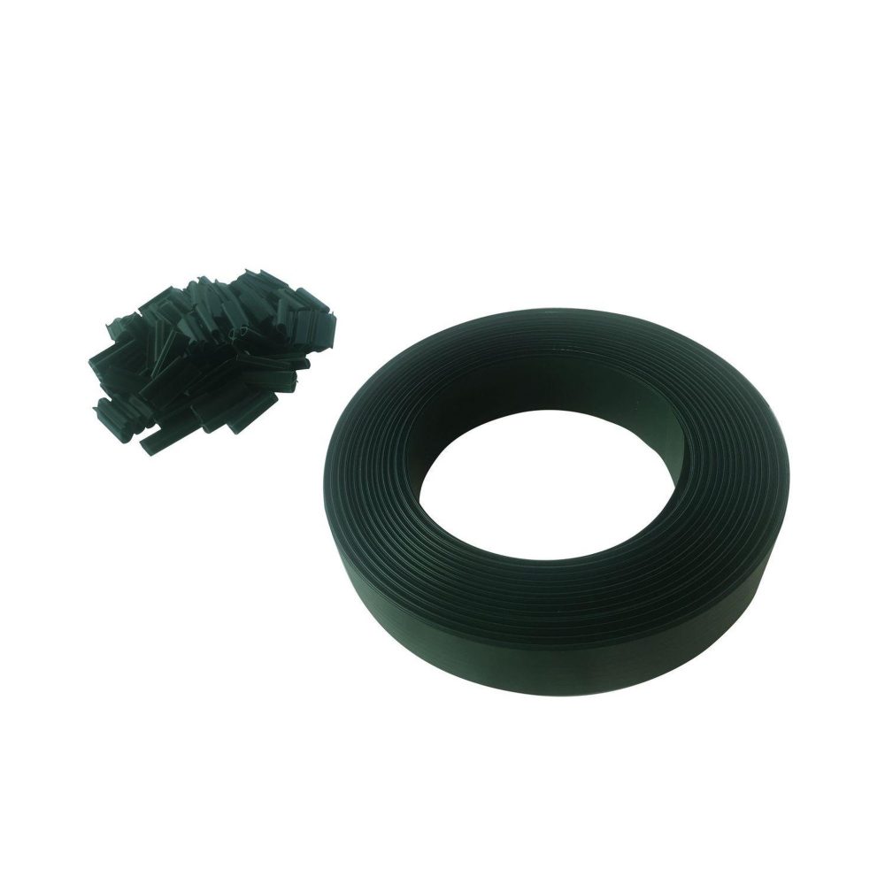 TOILINUX Lot de 10 lamelles occultantes avec clip de fixation de 50 m