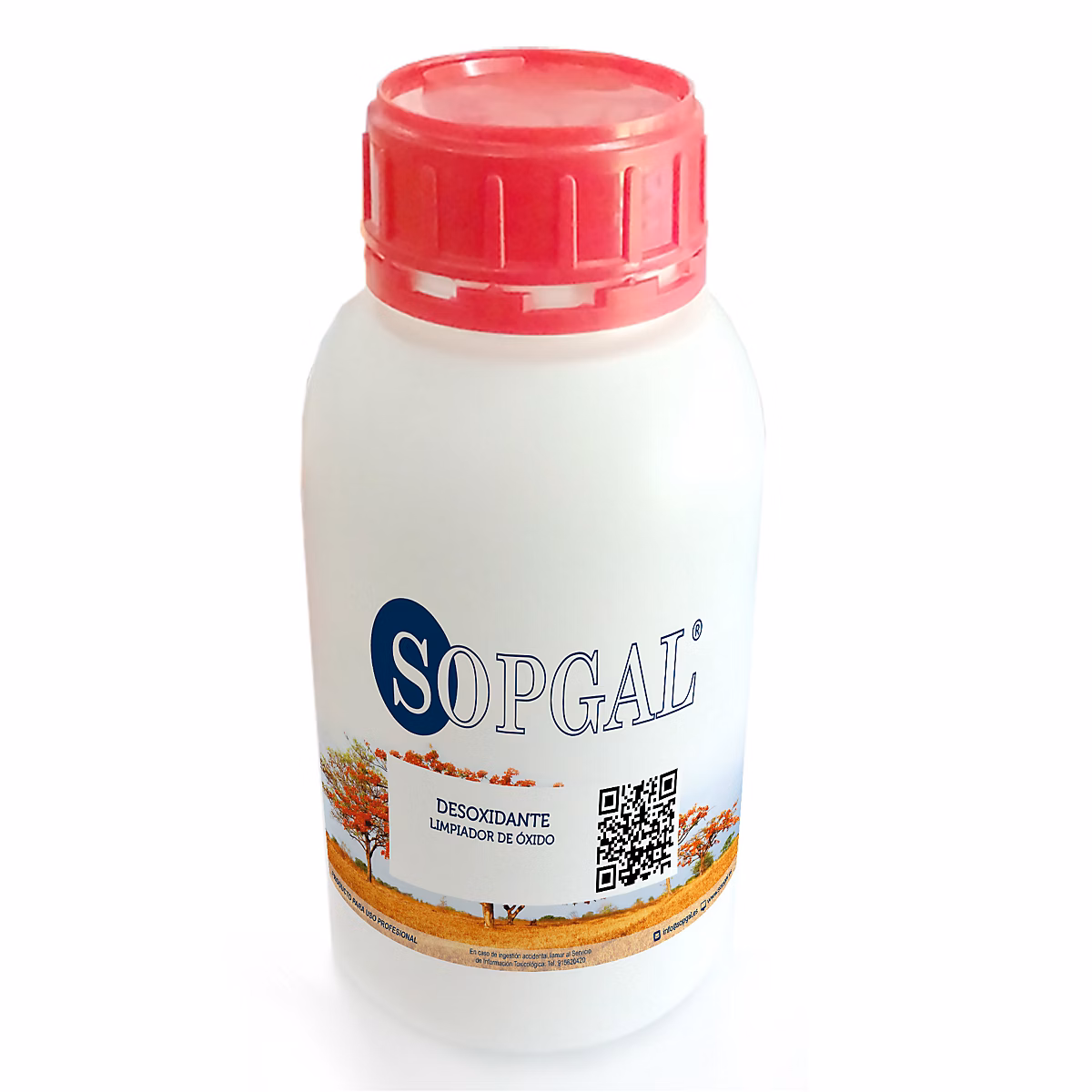 Dérouillant | désoxydant (1 litre). Nettoie et élimine facilement les résidus de rouille de n'importe quelle surface – Sopgal