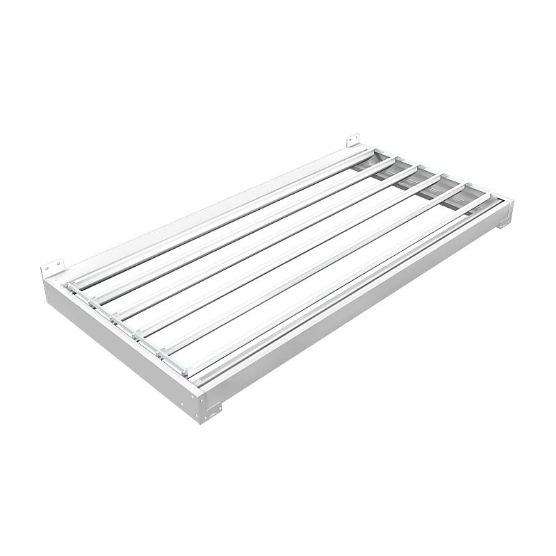 Auvent Bioclimatique orientable MERI (Blanc brillant – 1.50 × 1.016 m)