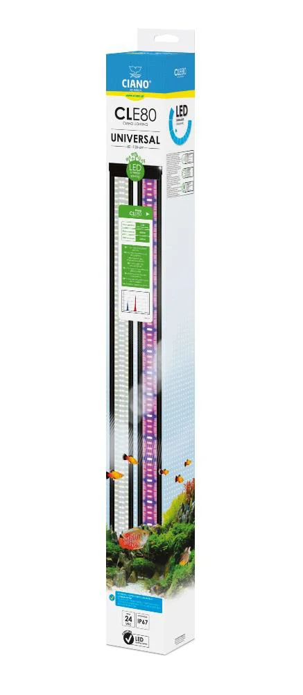Maison & jardin:Rampe LED pour aquarium coloris blanc Plantes Ciano - 80 cm
