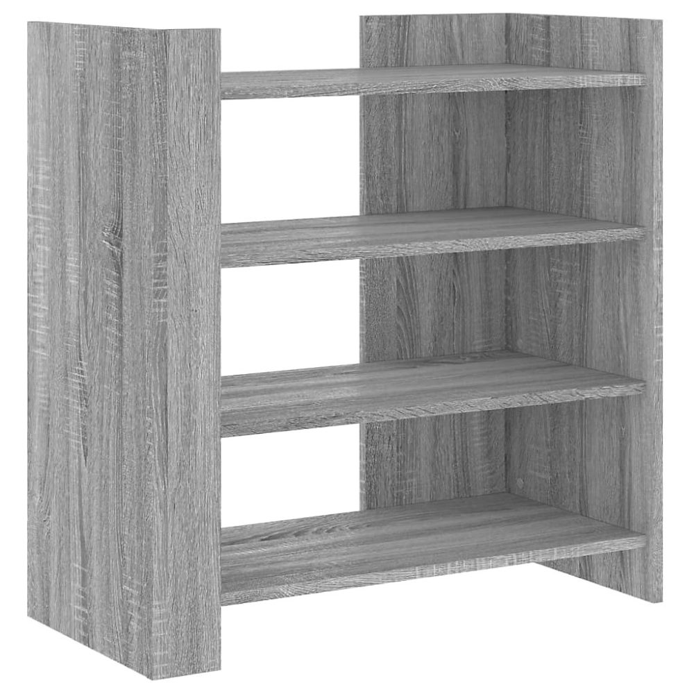 Buffet sonoma gris 73 – 5 × 35 × 75 cm bois d'ingénierie vidaXL