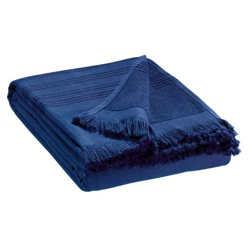 À avoir au jardin：Drap hammam bleu majorelle Vivaraise Cancun - 180 x 90 cm