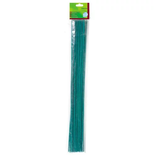 Jardin à aménager：Tuteur bambou coloris vert 0,40 m