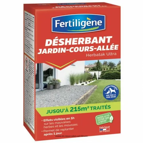 Choix nature：Désherbant jardins et cours Fertiligène - 500 ml