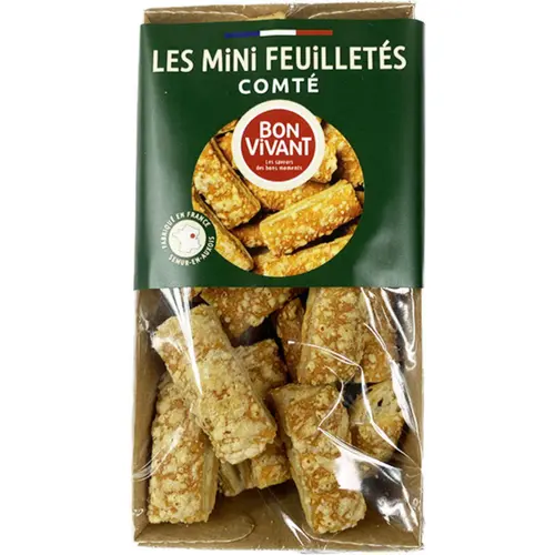 Choix jardin：Mini-bâtons apéritifs au comté Bon Vivant - 75 g