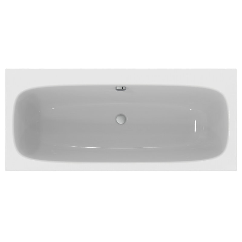 Baignoire droite 180 x 80 IDEAL STANDARD i.life Duo | Baignoire
