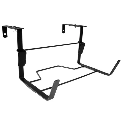 Qualité extérieur：Support de jardinière universel réglable en métal gris martelé 35 cm