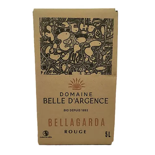 Plaisir au jardin：Vin rouge Costières de Nîmes AOP Bellagarda - 5 L
