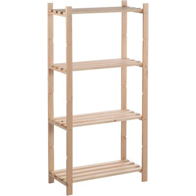 Etagère en kit profondeur 30 cm Natura (4 tablettes)