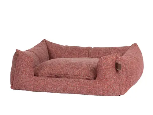 Confort pour le jardin：Panier pour chien coloris orange Fantail Eco Snooze Fire Brick - 80 x 60 cm