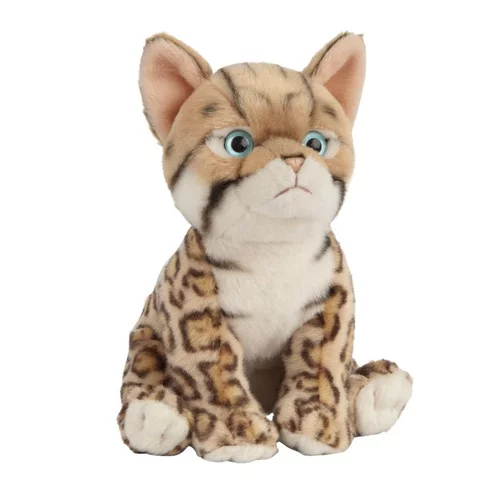 Accessoire extérieur：Chaton Bengal peluche 16 cm pour tout âge