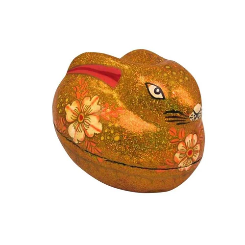 Sélection pour votre jardin:Boite forme lapin avec friture chocolat au lait bio Taloma - 45 g