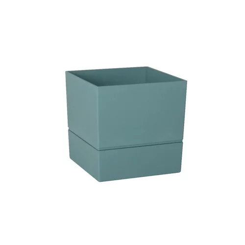 Jardin et nature:Pot carré Aquaduo vert eucalyptus 1,8 L