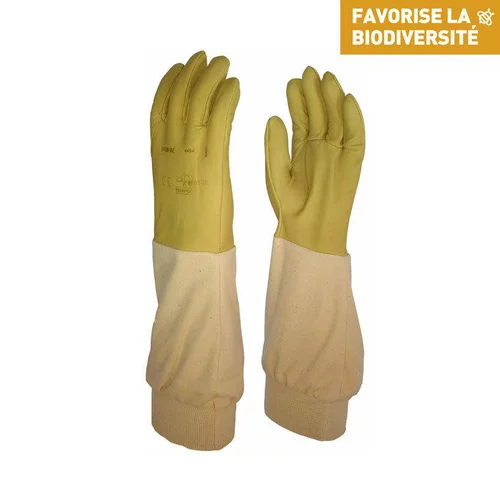 Équipement pour le jardin：Gant en vachette hydrofuge
