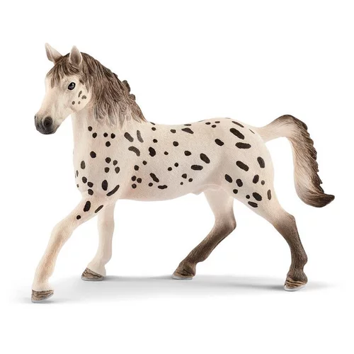 Jardin extérieur:Figurine Étalon Knabstrupper plastique 14x5,3x 10,4 cm à partir de 5 ans
