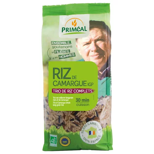 Le compagnon du jardin:Trio de riz de Camargue 500 g PRIMEAL