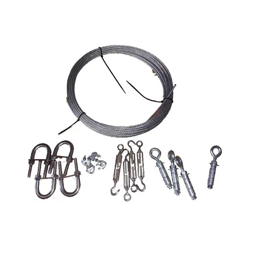 Pour la maison et le jardin：Kit anti-tempête pour abri Green Outside