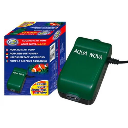 Pratique pour l’extérieur:Pompe à air débit 200L/H - AQUA NOVA NA-200