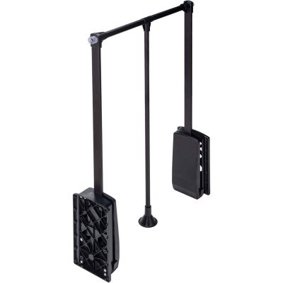 Penderie rabattable noire pour armoire Hang (Largeur réglable de 60 à 83 cm)