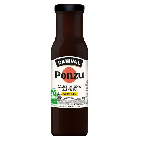 Le choix pour l’extérieur：Sauce ponzu bio Danival - 250 ml