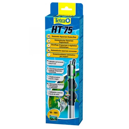 Côté jardin：Chauffage aquarium 75 Watts, efficacité optimale - TETRA HT 75