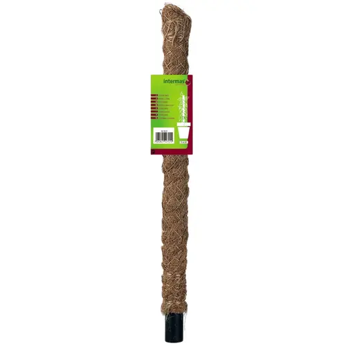Extérieur qualité:Tuteur fibre de coco coloris marron H 0,60 m x Ø 45 mm