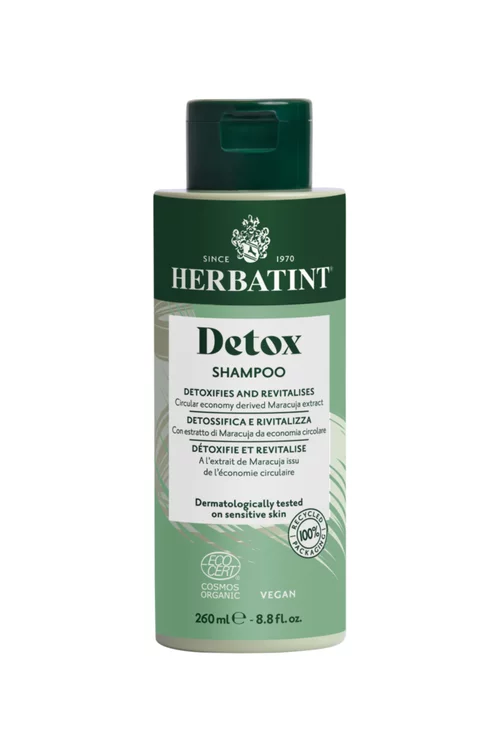 La solution pour vos extérieurs：Shampoing Detox Herbatint - 260 ml